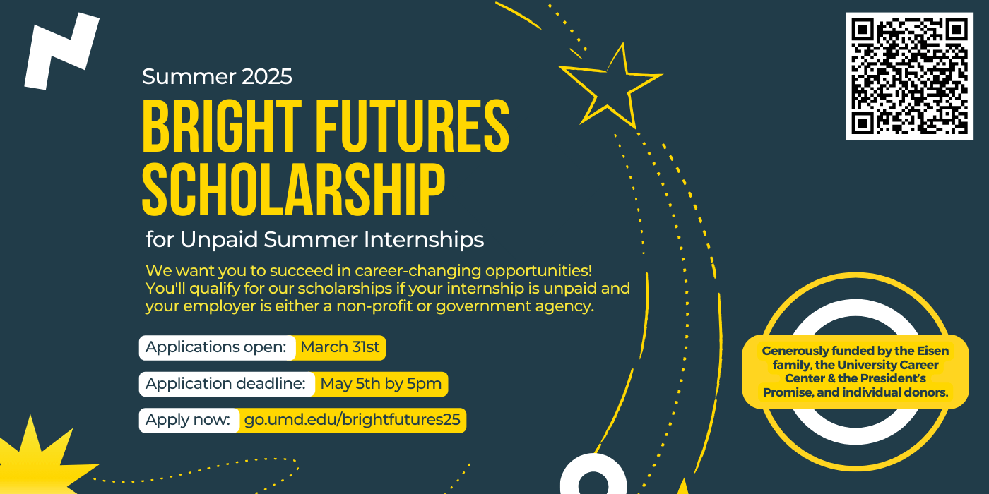 bright futures unpaid internship scholarship image